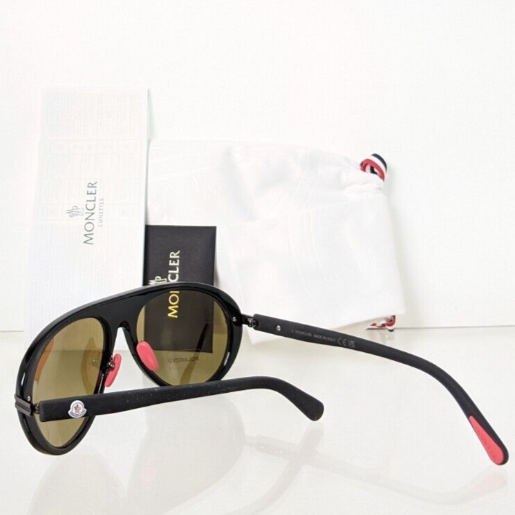 Brand New Authentic Moncler Sunglasses MONCLER ML 0240 01H Navigaze Frame