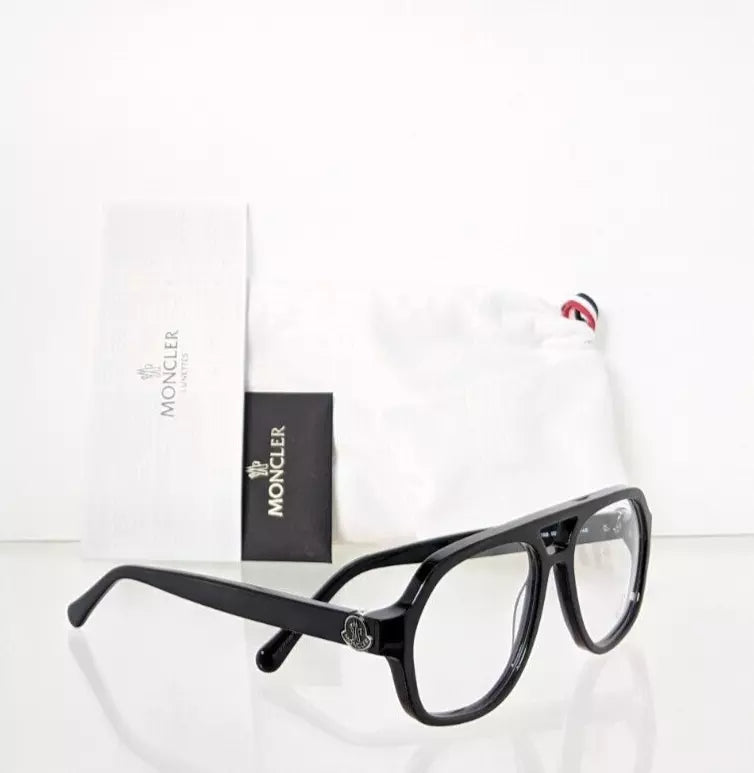 Brand New Authentic Moncler Eyeglasses ML 5188 001 55mm Black Frame