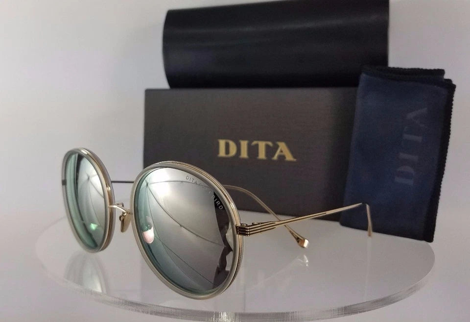 Brand New Authentic Dita Sunglasses Freebird 21012-E-GRY-GLD Frame 54mm