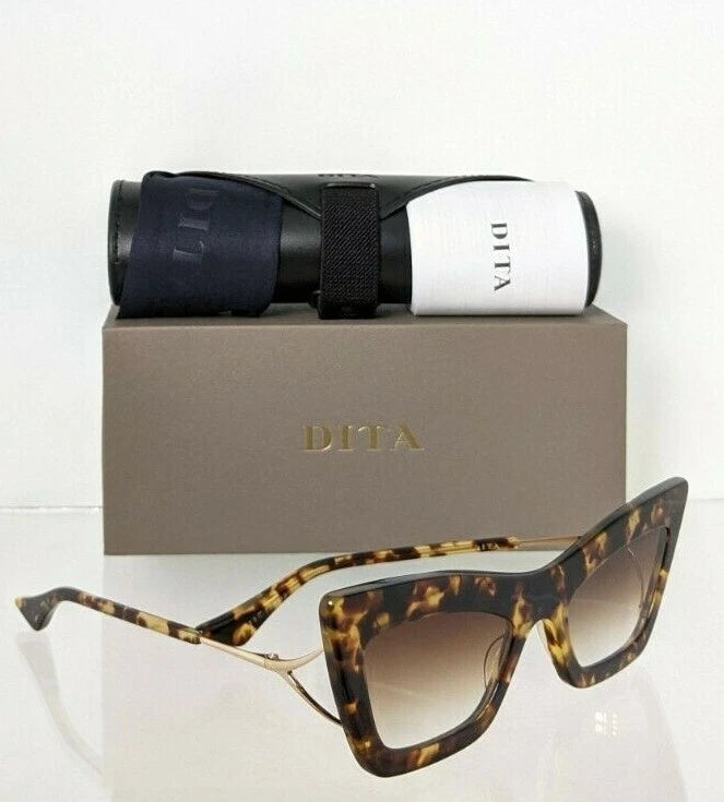 Brand New Authentic Dita Sunglasses ERASUR DTS507-53-02 TKT GLD Frame