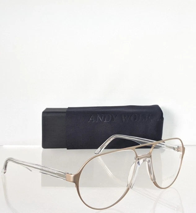 New Authentic Andy Wolf Eyeglasses Adams Col. c Hand Made Austria 59mm Frame