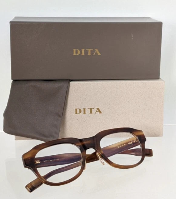 New Authentic Dita Eyeglasses Wasserman Two DTX-415-A-03 Brown 50mm Frame