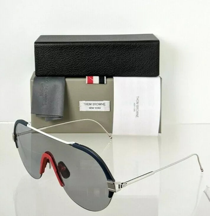 Brand New Authentic Thom Browne Sunglasses TBS 811-144-03 RWB TBS811