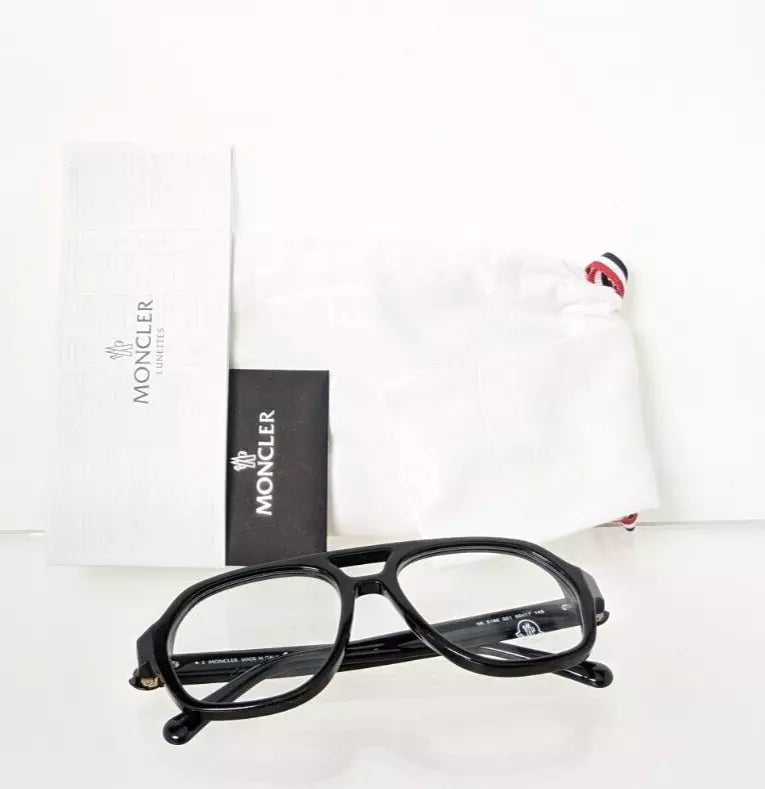 Brand New Authentic Moncler Eyeglasses ML 5188 001 55mm Black Frame