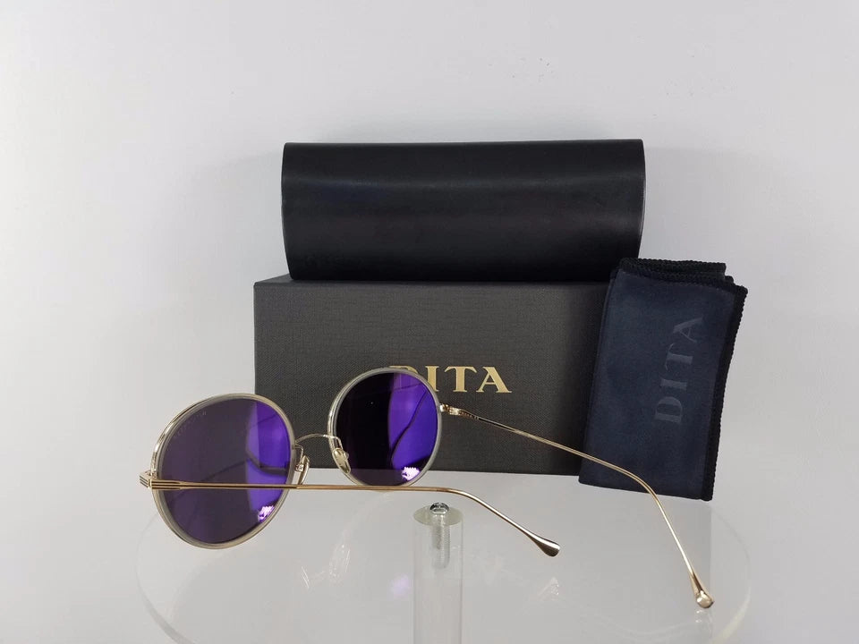 Brand New Authentic Dita Sunglasses Freebird 21012-E-GRY-GLD Frame 54mm
