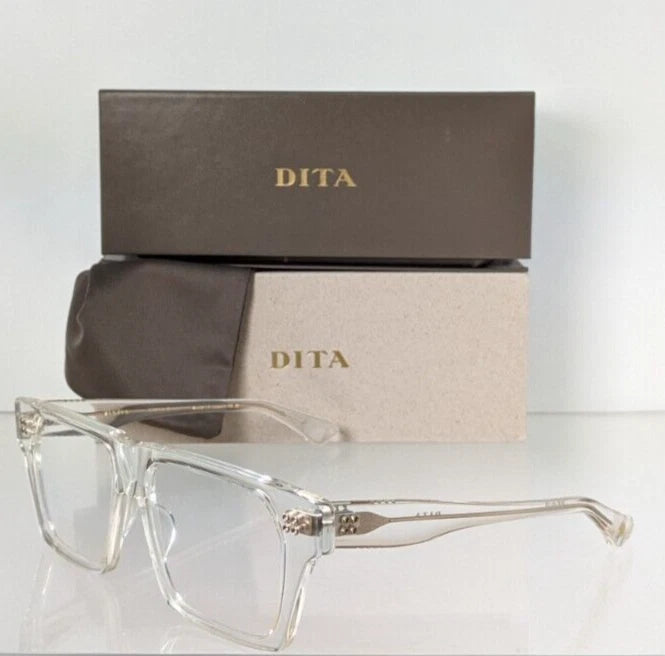 New Authentic Dita Eyeglasses VENZYN DTX-720-A-02 Crystal Clear 56mm Frame