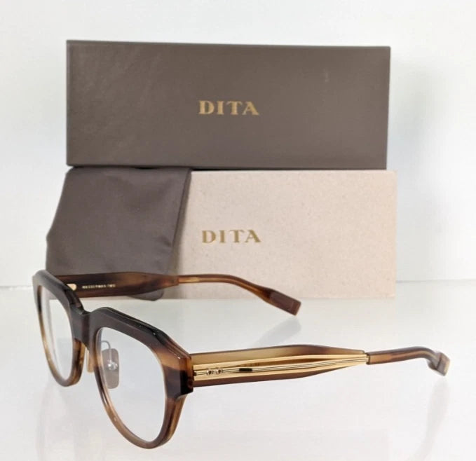 New Authentic Dita Eyeglasses Wasserman Two DTX-415-A-03 Brown 50mm Frame