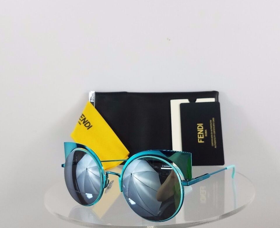 Brand New Authentic Fendi FF 0177/S Sunglasses W5IT7 Blue Frame 53mm 0177