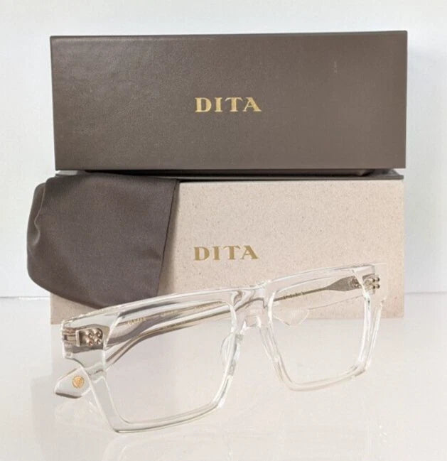 New Authentic Dita Eyeglasses VENZYN DTX-720-A-02 Crystal Clear 56mm Frame