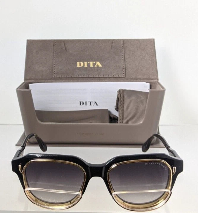 New Authentic Dita Sunglasses VARKATOPE DTS 707-A-01 Black Gold Frame Limited