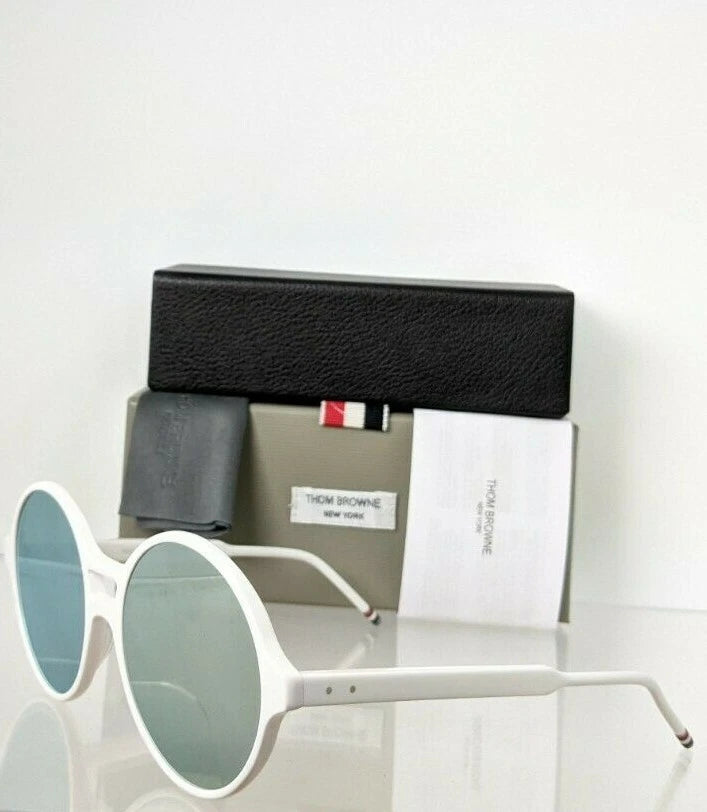 Brand New Authentic Thom Browne Sunglasses TB 409-58-03 White TBS409 Frame