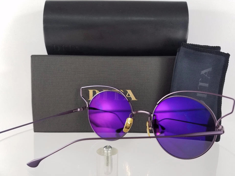Brand New Authentic Dita Sunglasses Believer 23008-C-PUR-52mm Frame Purple