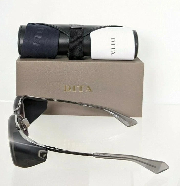 Brand New Authentic Dita Sunglasses NACHT - TWO DTS128-52-02 Grey PLD Frame