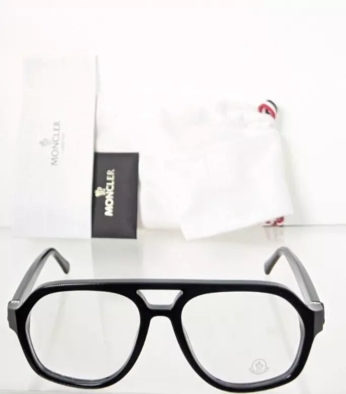 Brand New Authentic Moncler Eyeglasses ML 5188 001 55mm Black Frame