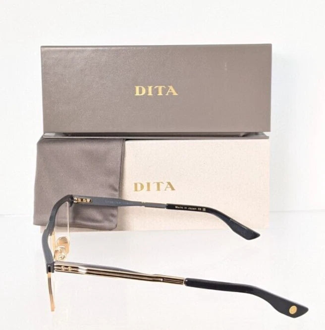 New Authentic Dita Eyeglasses Senator Three DTX-137-A 01 Grey Gold 53mm Frame