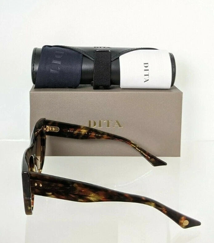 Brand New Authentic Dita Sunglasses BRAINDANCER DTS525-58-02 Tortoise Frame