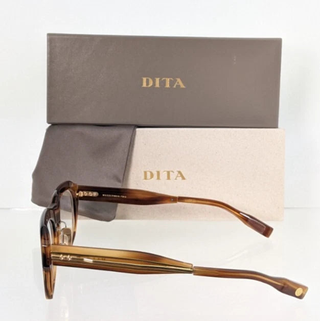 New Authentic Dita Eyeglasses Wasserman Two DTX-415-A-03 Brown 50mm Frame