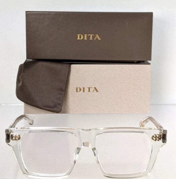 New Authentic Dita Eyeglasses VENZYN DTX-720-A-02 Crystal Clear 56mm Frame