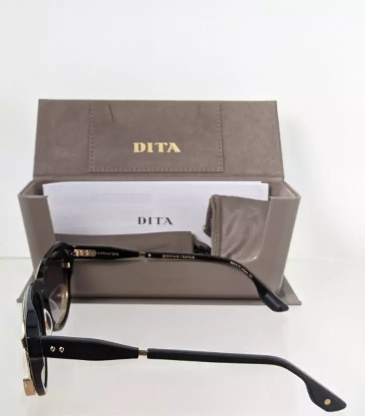 New Authentic Dita Sunglasses VARKATOPE DTS 707-A-01 Black Gold Frame Limited