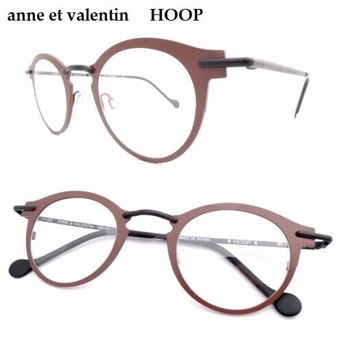 New Authentic Anne & Valentin Eyeglasses HOOP BC77 Made in Japan