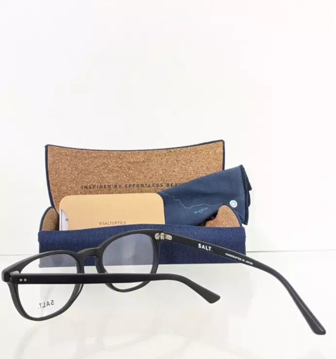 Brand New Authentic SALT Eyeglasses PIERCE MBK 51mm Frame