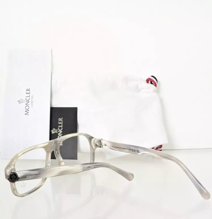 Brand New Authentic Moncler Eyeglasses ML 5198 060 54mm Horn Frame