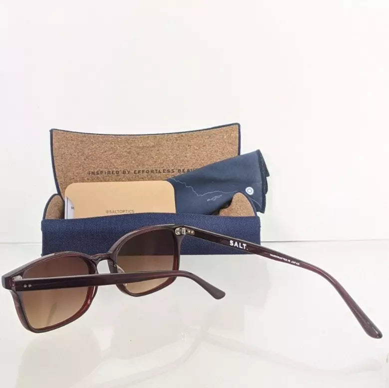 New Authentic Salt Sunglasses Livingston 53 Polarized RDWD 53mm Frame