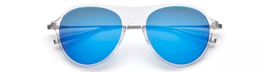 Brand New Authentic Salt Sunglasses ST Hubbins Crystal 55mm Polarized Frame