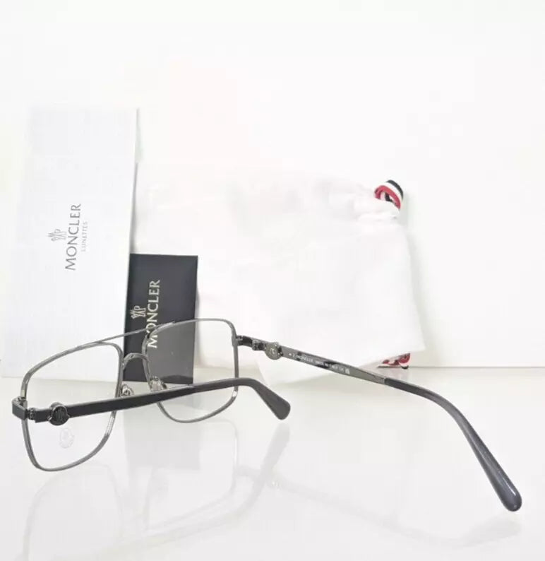 Brand New Authentic Moncler Eyeglasses ML 5178 008 55mm Gunmetal Frame