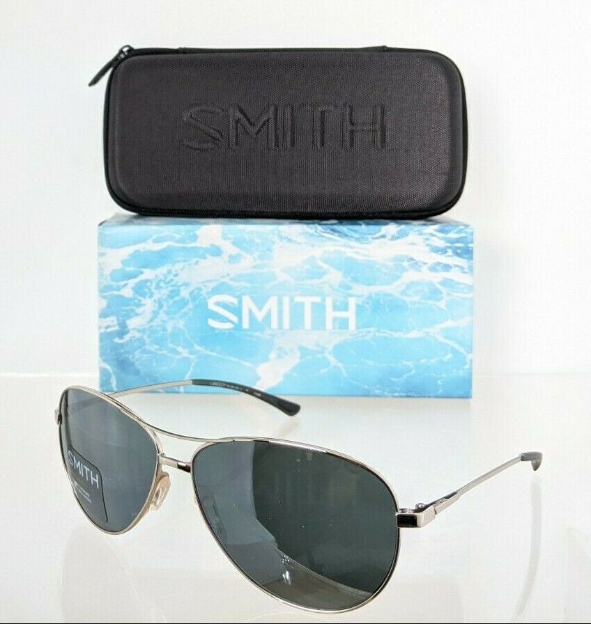 Brand New Authentic Smith Optics Sunglasses Langley Carbonic Silver ODN Frame