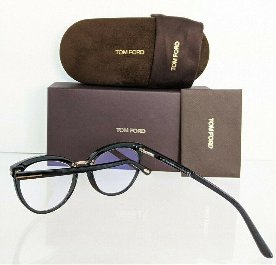 Brand New Authentic Tom Ford Eyeglasses TF 5551 001 Frame FT 5551-B 54mm Frame