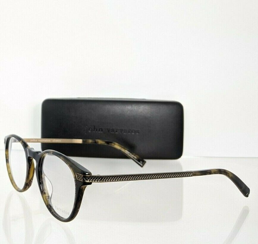 Brand New Authentic John Varvatos Eyeglasses V 365 UF 47mm Olive Frame