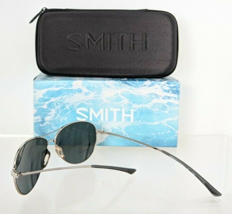 Brand New Authentic Smith Optics Sunglasses Langley Carbonic Silver ODN Frame