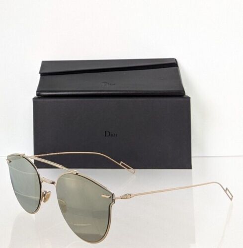 Brand New Authentic Christian Dior DIOR PRESSURE Sunglasses J5G DIOR Gold Frame