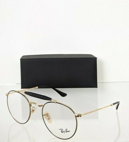 Brand New Authentic Ray Ban Eyeglasses RB 3747 2946 50mm Gold Frame RB3747V