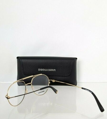 Brand New Authentic Dsquared 2 Eyeglasses DQ 5266 002 54mm Frame DSQUARED2
