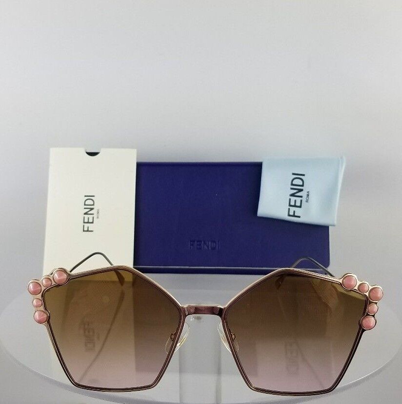 Fendi FF 0261/S 00053 Gold Pink Sunglasses