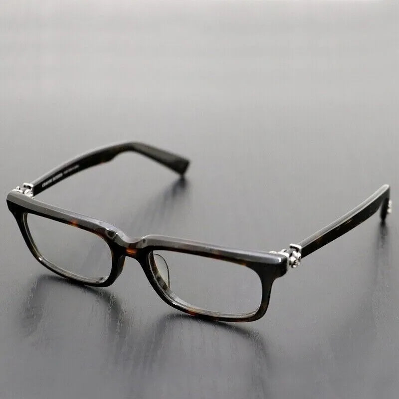 New Authentic Chrome Hearts Eyeglasses Pontifass Made in Japan 51mm Chro