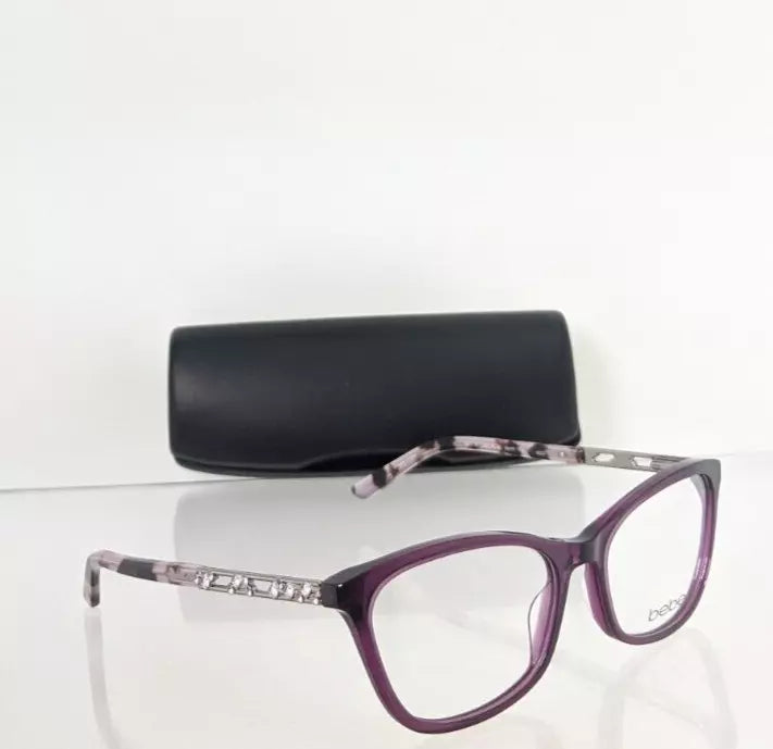 New Authentic BEBE Eyeglasses BB 5174 500 PLUM 55mm Frame