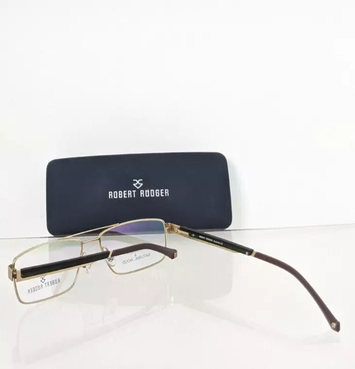 Brand New Authentic Robert Rudger Eyeglasses RR022 Col 1 56mm 022 Frame