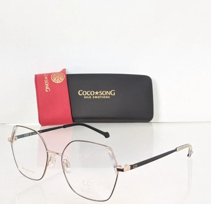 New Authentic CCS by COCO SONG Eyeglasses CCS 163 Col. 1 53mm