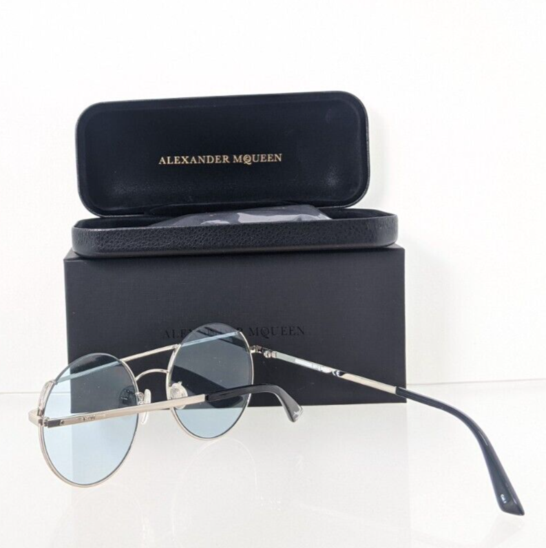 Brand New Authentic Alexander McQueen Sunglasses MQ 0164 004 55mm Frame