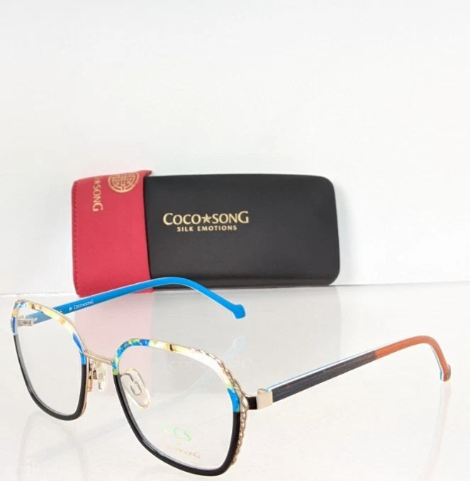 New Authentic CCS by COCO SONG Eyeglasses CCS 131 Col. 1 52mm