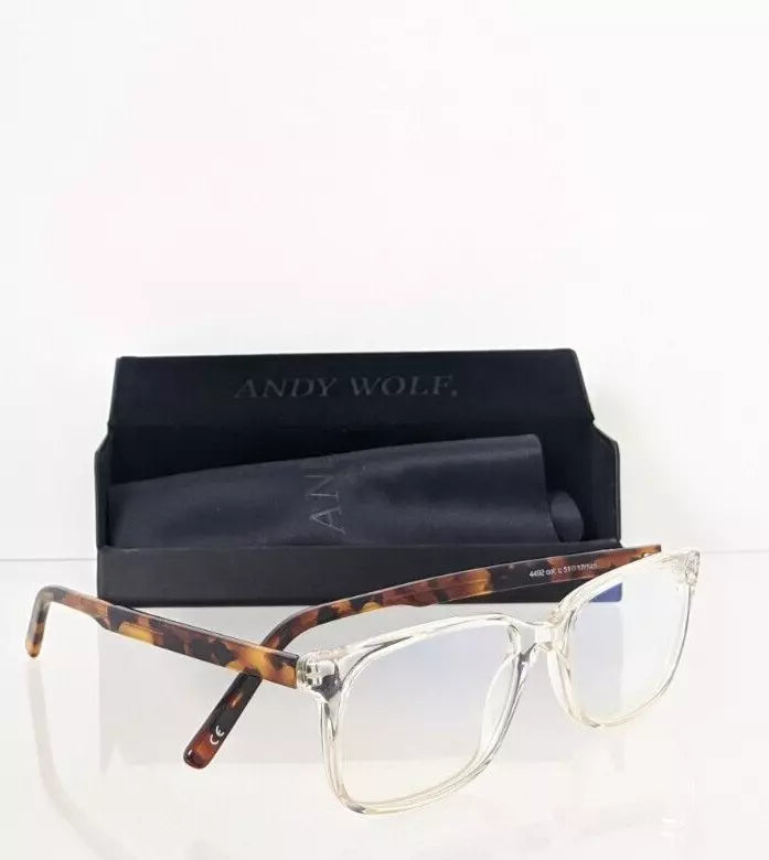 New Authentic Andy Wolf Eyeglasses 4492 Col. C Hand Made Austria 51mm Frame