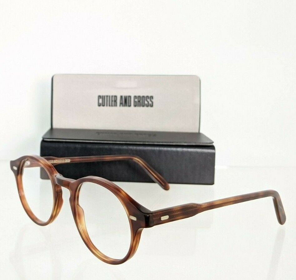 Brand New Authentic CUTLER AND GROSS OF LONDON Eyeglasses M: 1234 C : GRCL 44mm