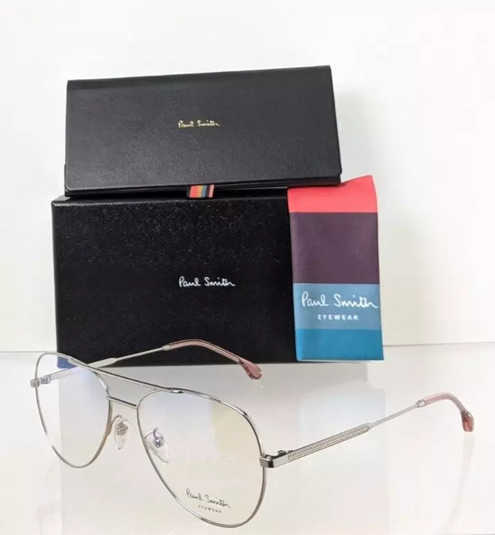 Brand New Authentic Paul Smith Eyeglasses PSOP006 V2 C: 01 58mm Angus Frame