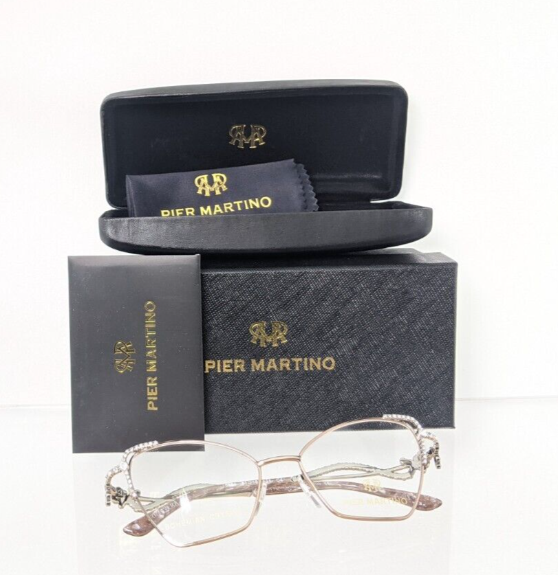 Brand New Authentic Pier Martino Eyeglasses 6661 C4 6661 51mm Italy Frame