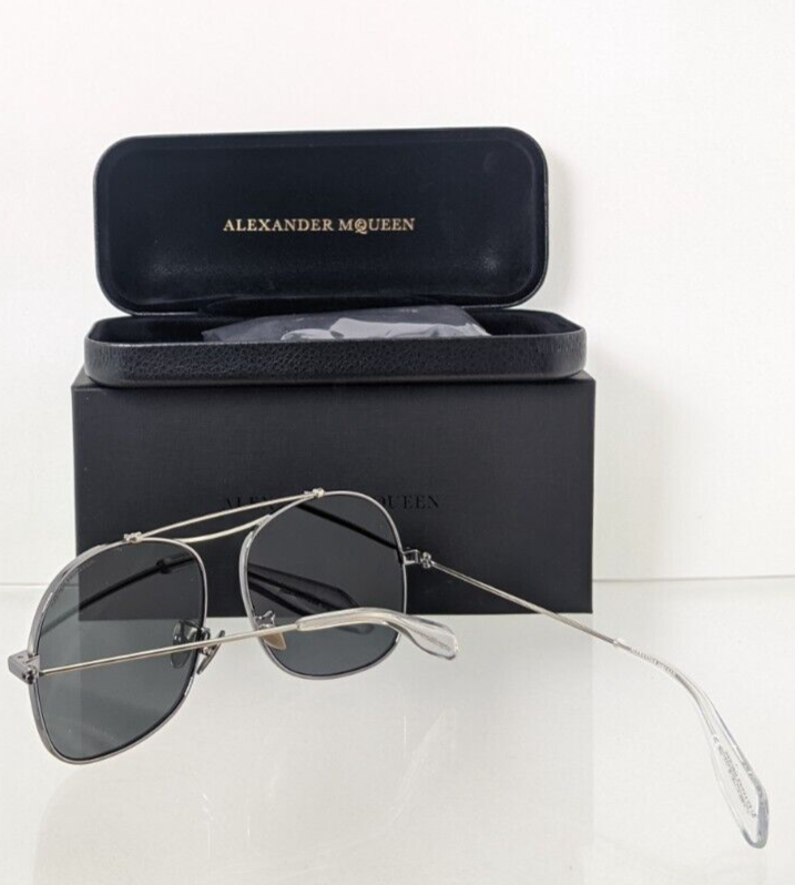 Brand New Authentic Alexander McQueen Sunglasses AM 0088 006 59mm Frame