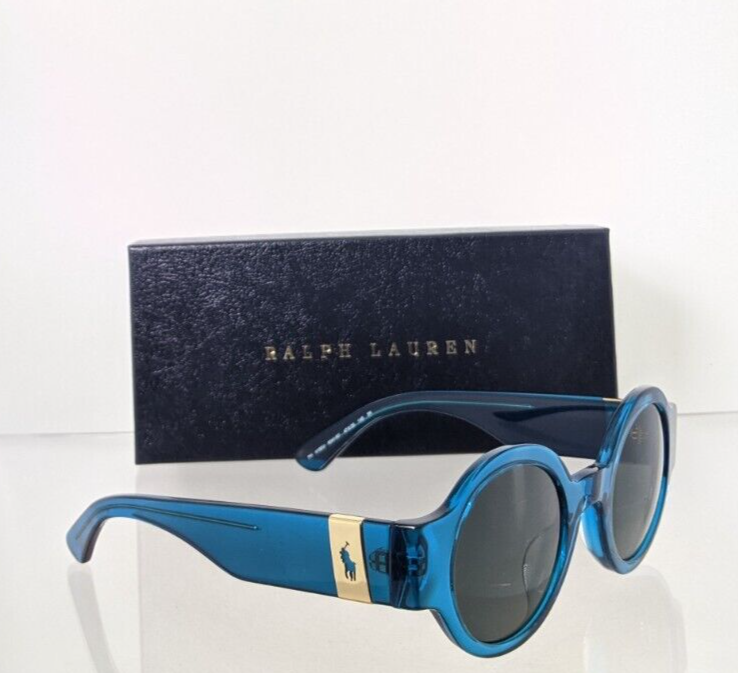 Brand New Authentic Ralph Lauren Sunglasses PH 4190 47mm Blue Frame 4190