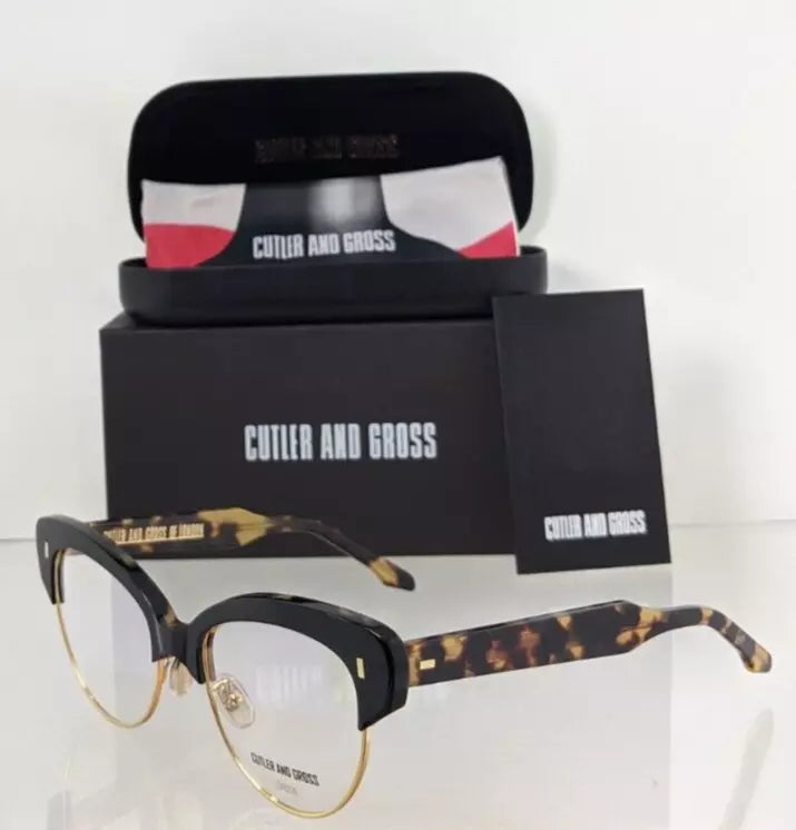 Brand New Authentic CUTLER AND GROSS OF LONDON Eyeglasses 1351 C 04 55mm